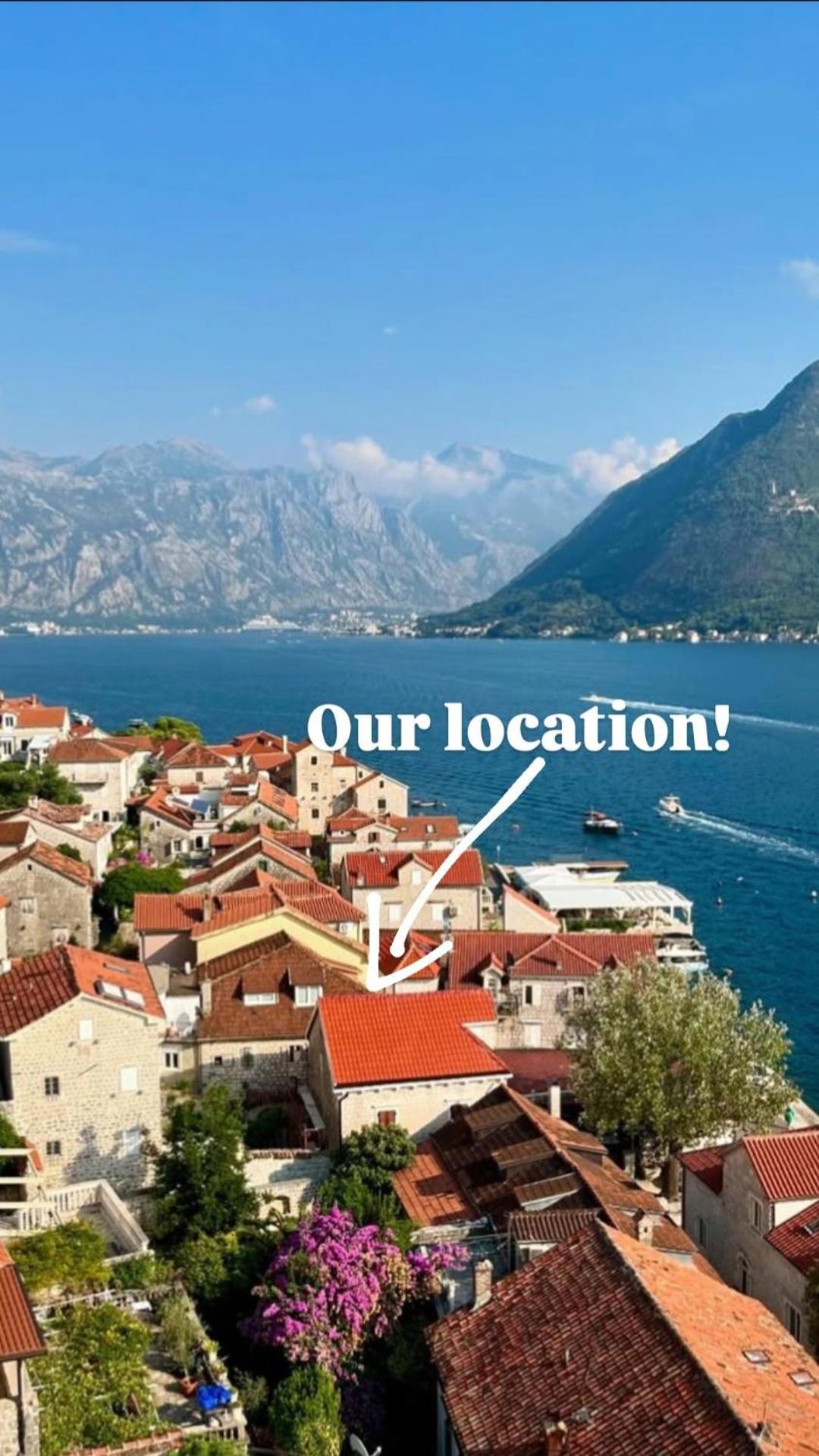 Apartments Visit Perast Kültér fotó